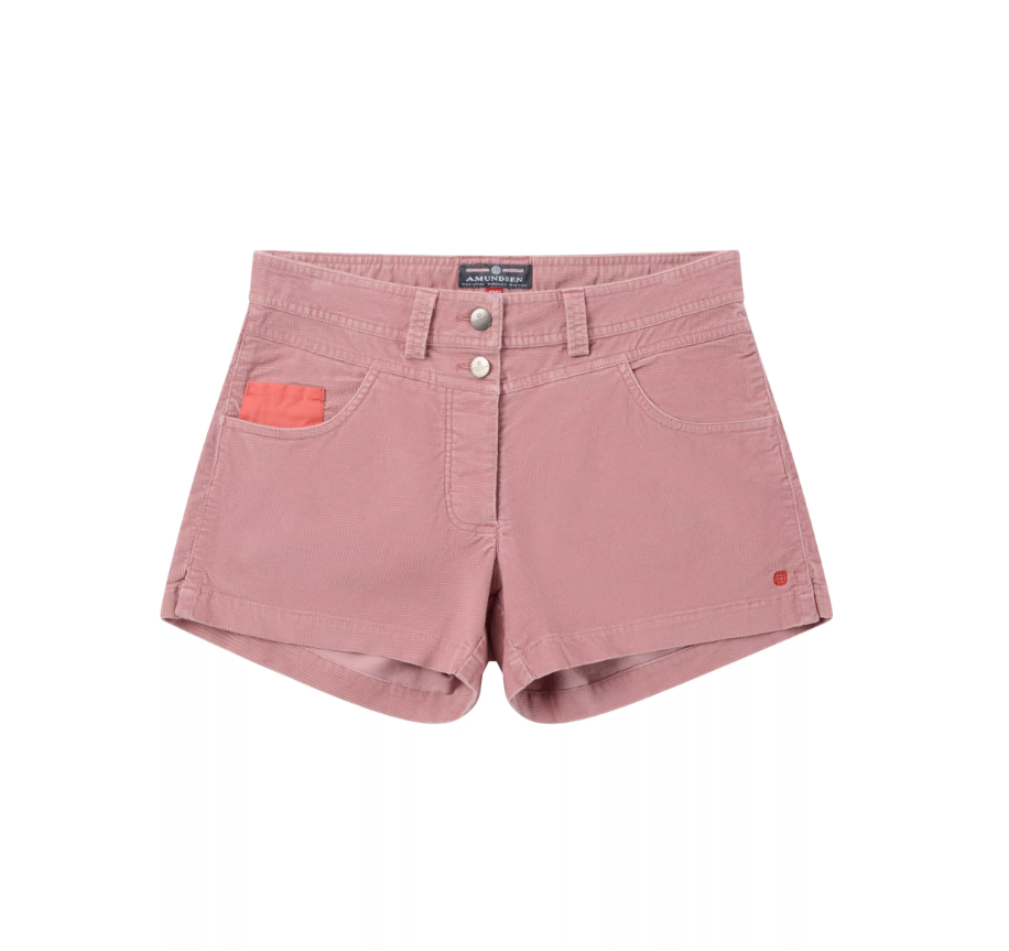 Amundsen Sports 4Incher Wild Velvet Shorts Womens Faded Peony Pink
