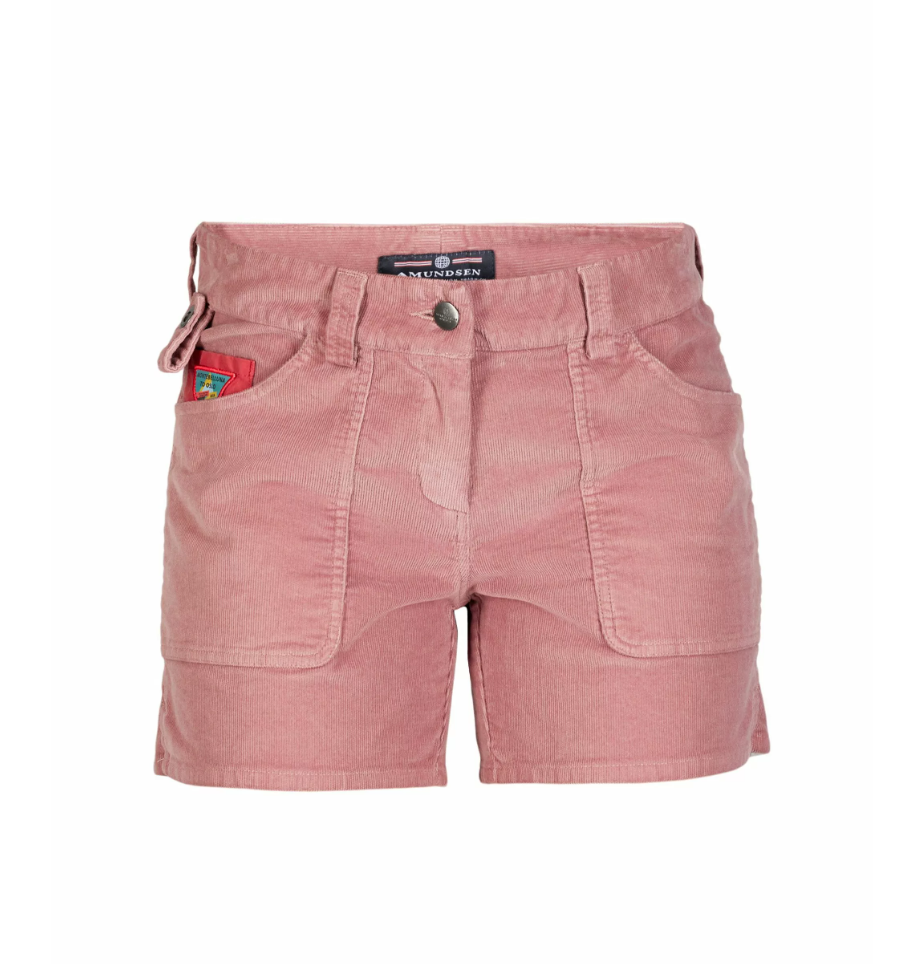 Amundsen Sports 5Incher Concord G.Dyed Shorts Womens Faded Peony Pink