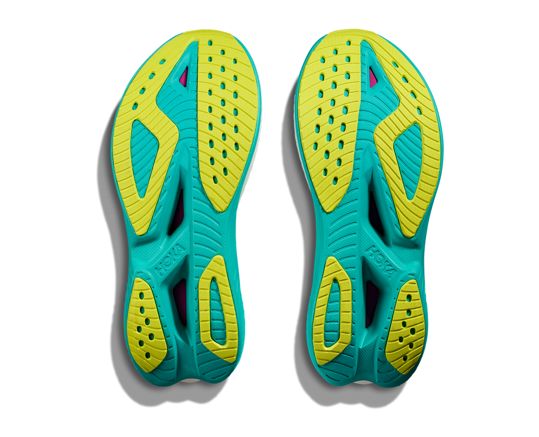 Hoka W MACH X 2 Frost / Electric Aqua