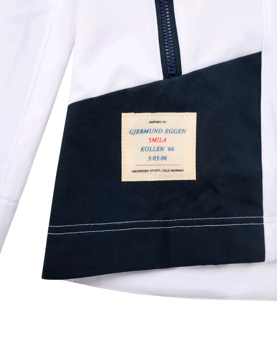 Amundsen Sports 5Mila Jacket Womens White/Navy