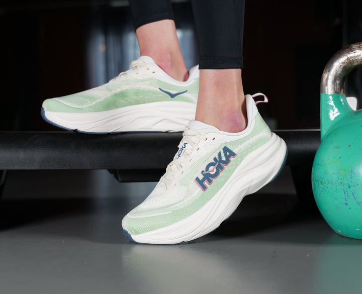 Hoka W SKYFLOW Alabaster / Vintage Green