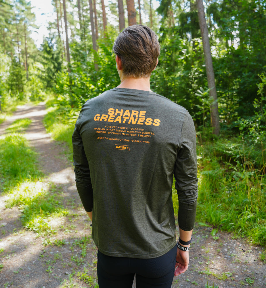 Saysky Statement Pace Long Sleeve Green