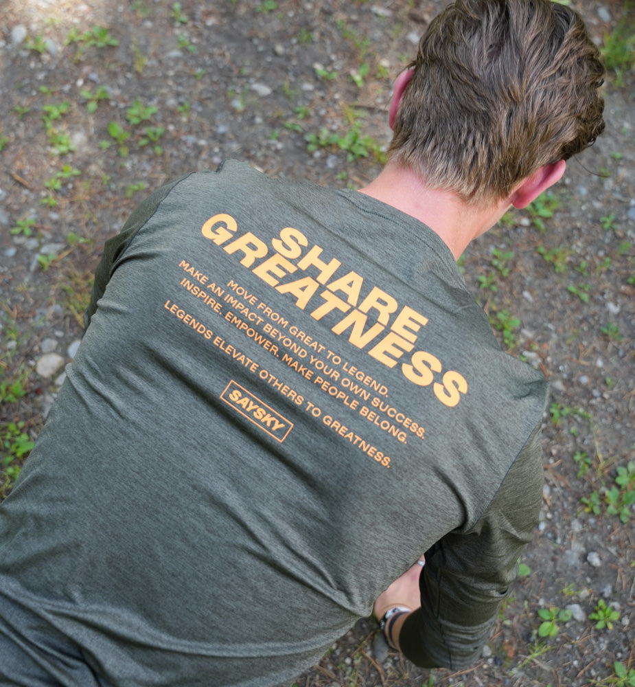 Saysky Statement Pace Long Sleeve Green