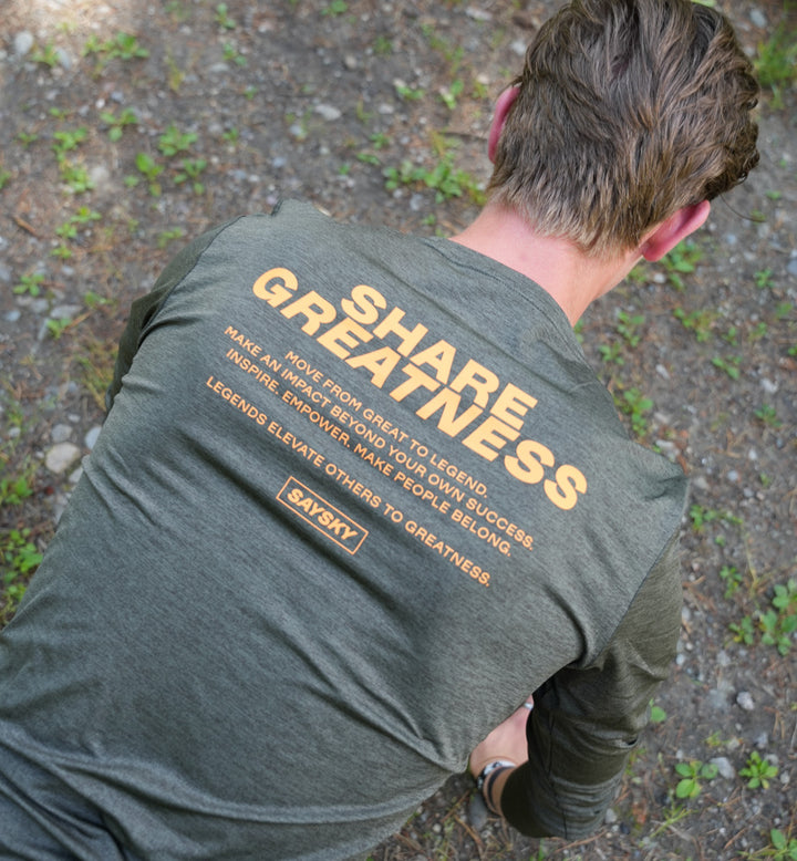 Saysky Statement Pace Long Sleeve Green