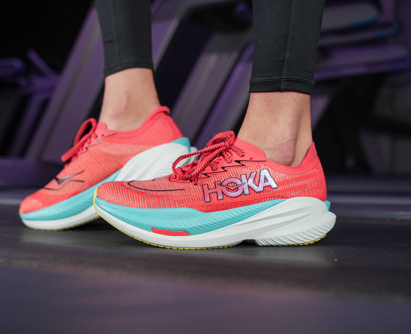 Hoka W MACH X 2 Grapefruit / Electric Coral