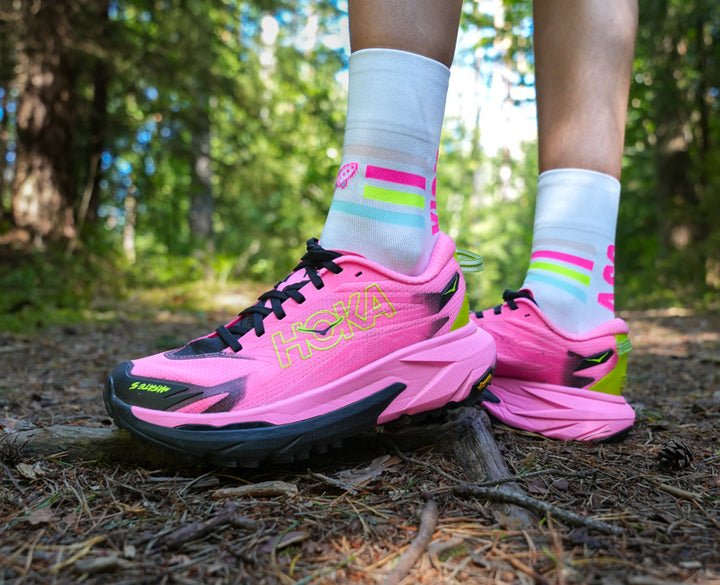 Hoka W MAFATE 5 Neon Rose / Black