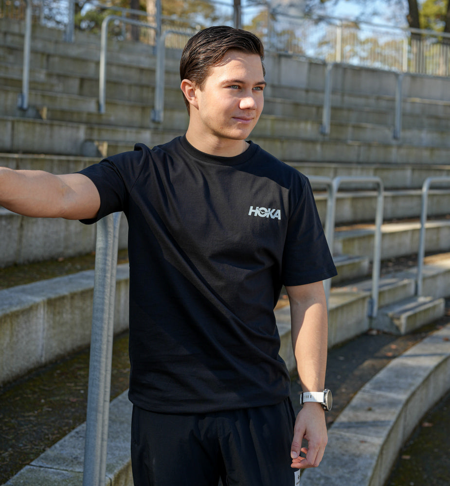 Hoka M HOKA MANIFESTO GPX TEE Black