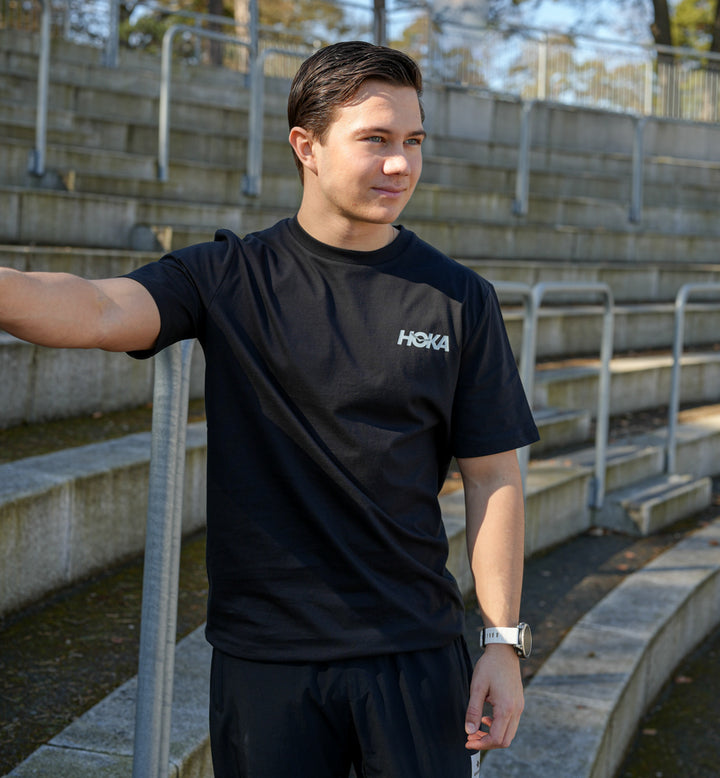 Hoka M HOKA MANIFESTO GPX TEE Black