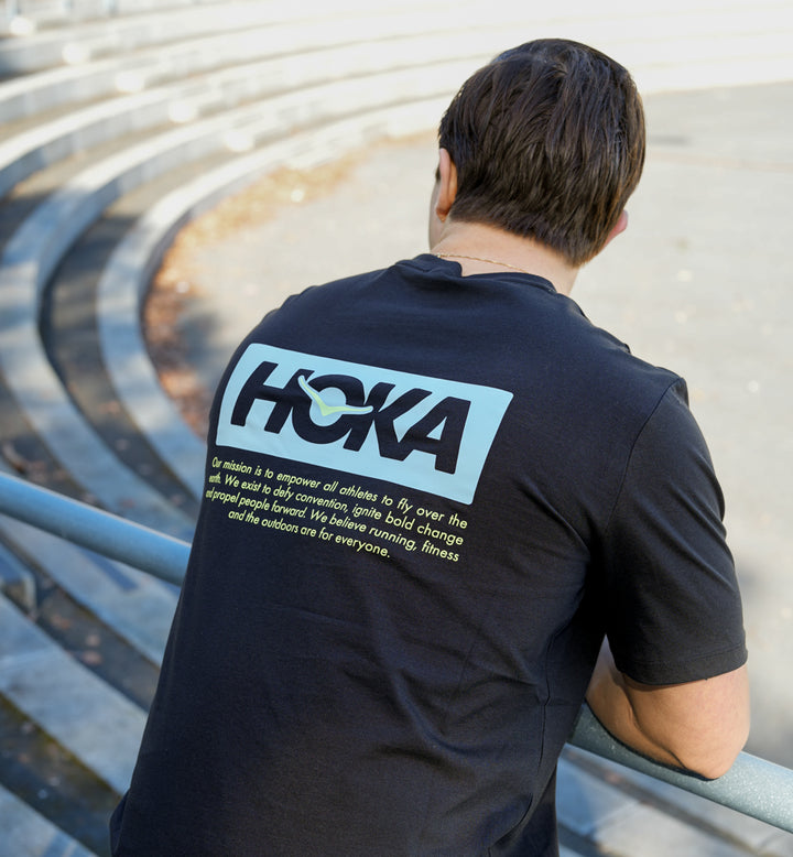 Hoka M HOKA MANIFESTO GPX TEE Black