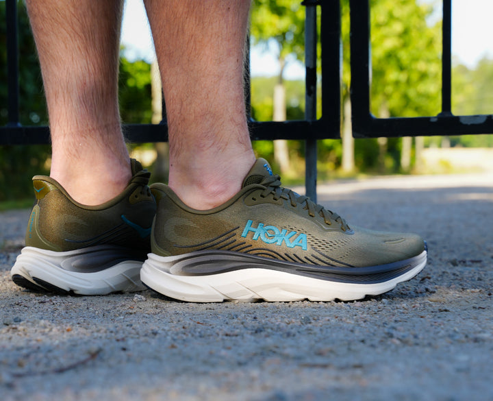 Hoka M CLIFTON 11 WIDE Antique Olive / River Rock Grey