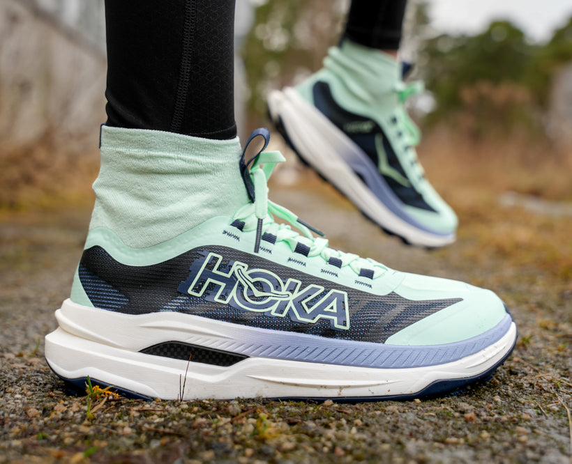 Hoka W TECTON X 3 Mint Fluorite / Varsity Navy