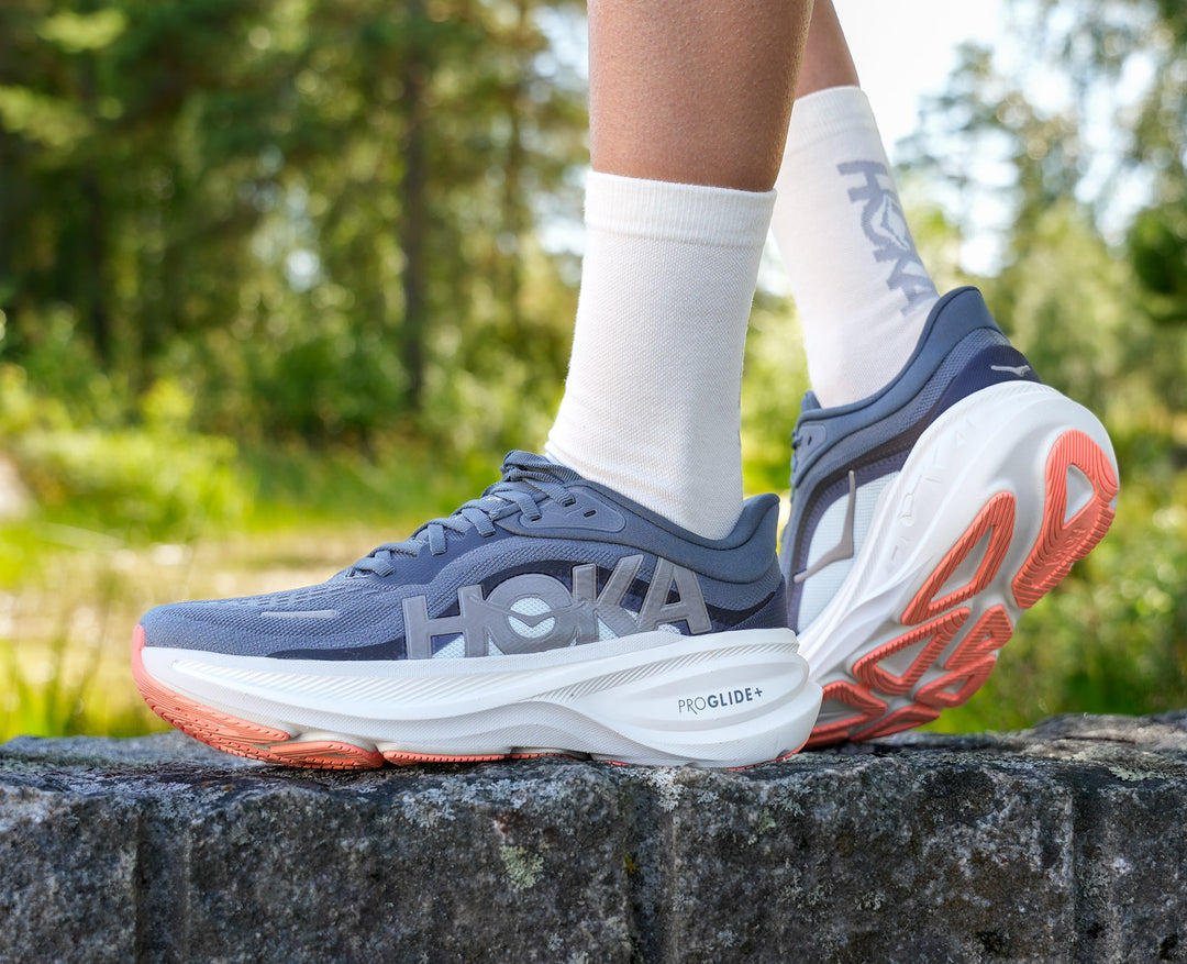 Hoka W CLIFTON PRO WIDE Faded Navy / Glimmering Blue