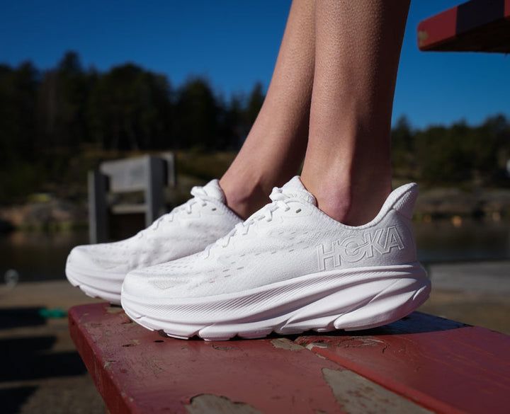 Hoka W CLIFTON 9 WIDE White / White