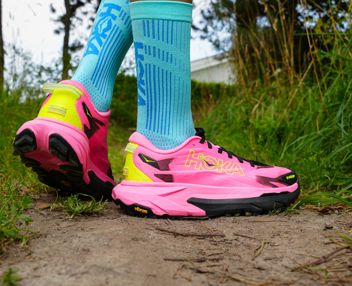 Hoka M MAFATE 5 Neon Rose / Black