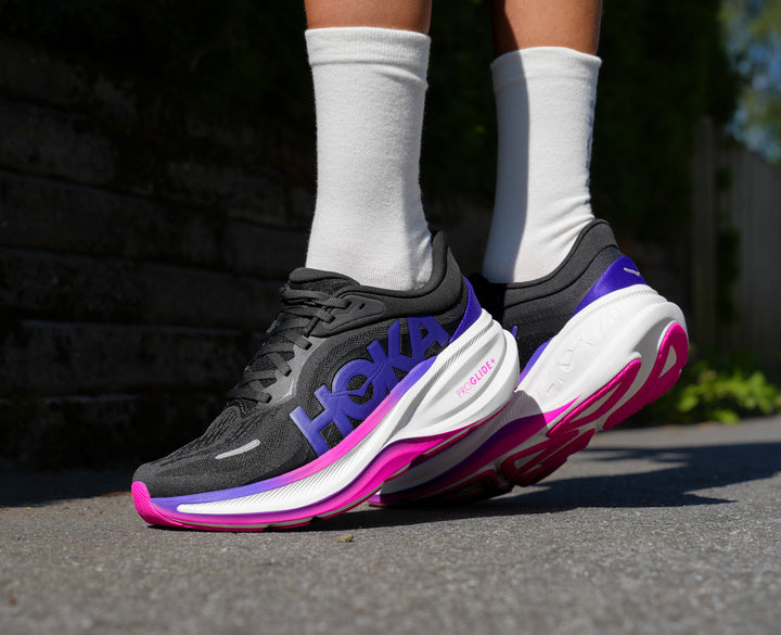 Hoka W CLIFTON PRO Carbon Black / Cosmic Purple