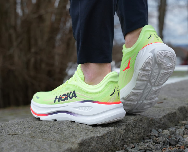 Hoka M BONDI 9 WIDE Neon Yuzu / Sunlight