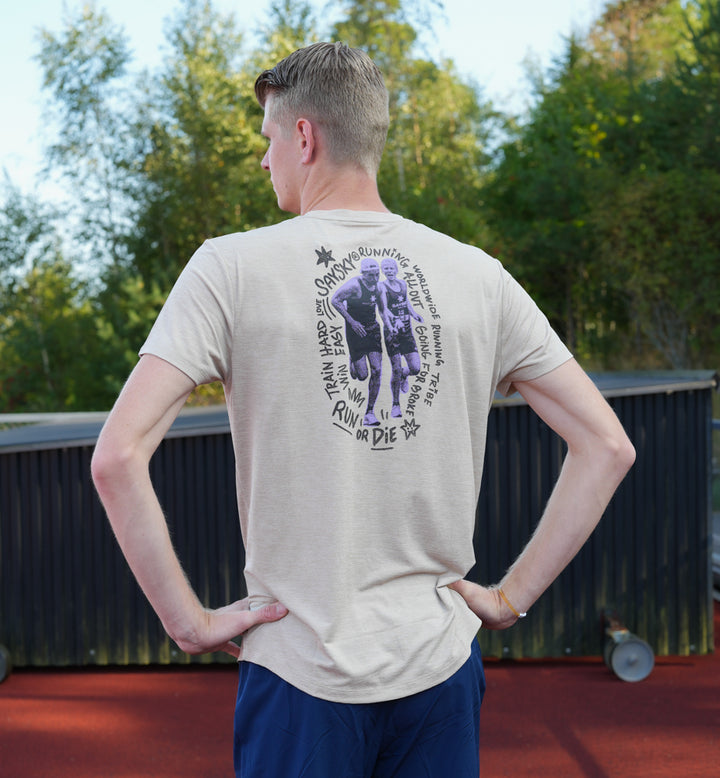 Saysky Statement Combat Pro T-shirt Sand