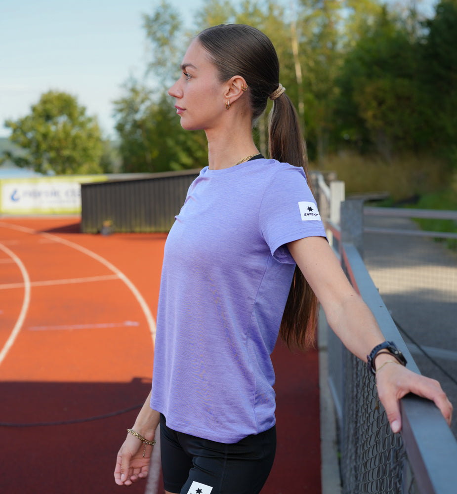 Saysky W Clean Pace T-shirt Purple