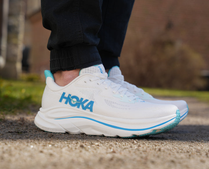 Hoka M CLIFTON 10 White / Skyward Blue