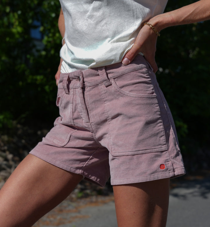 Amundsen Sports 5Incher Concord G.Dyed Shorts Womens Faded Peony Pink