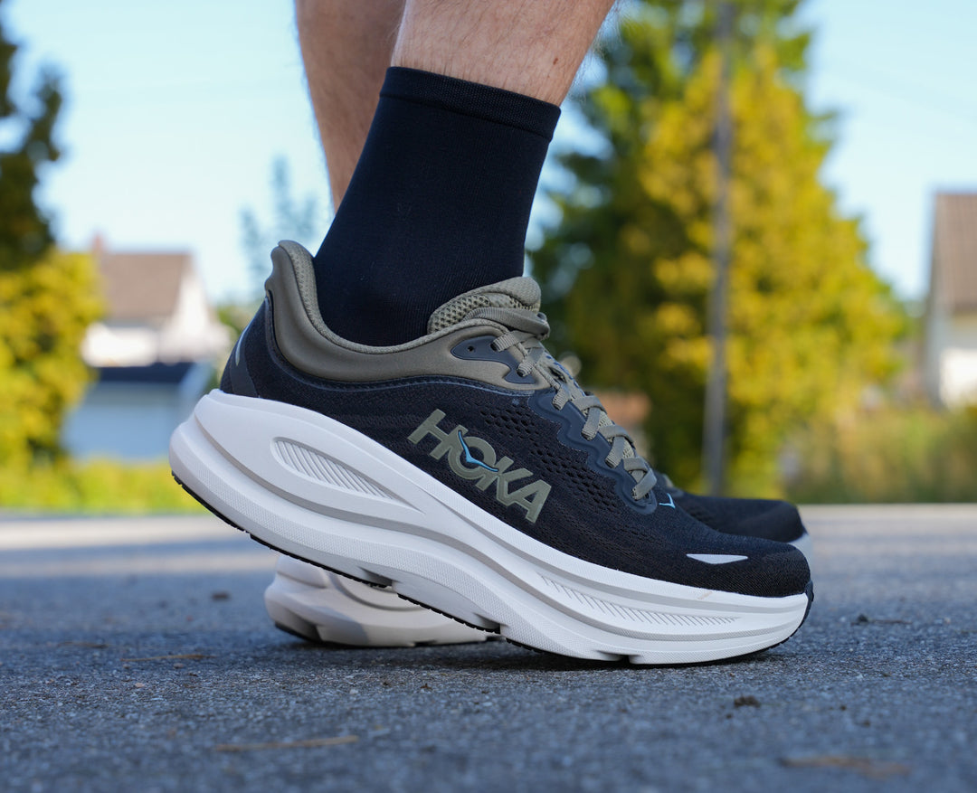 Hoka M BONDI 9 WIDE Black / River Rock Grey