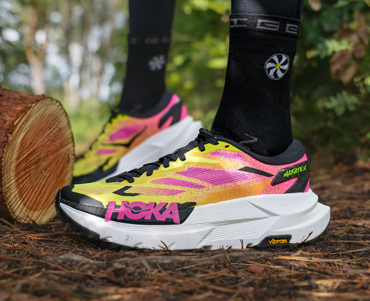 Hoka W MAFATE X Neon Hoka Citrus / Neon Rose
