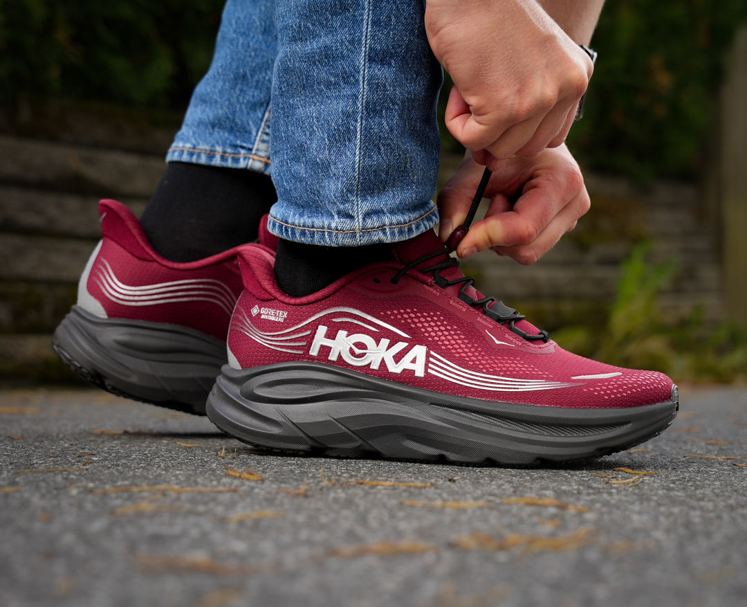 Hoka M CLIFTON 11 GTX Varsity Burgundy / Carbon Blac