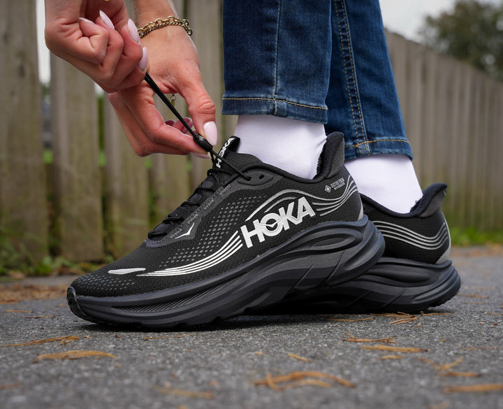 Hoka W CLIFTON 11 GTX WIDE Black / Black