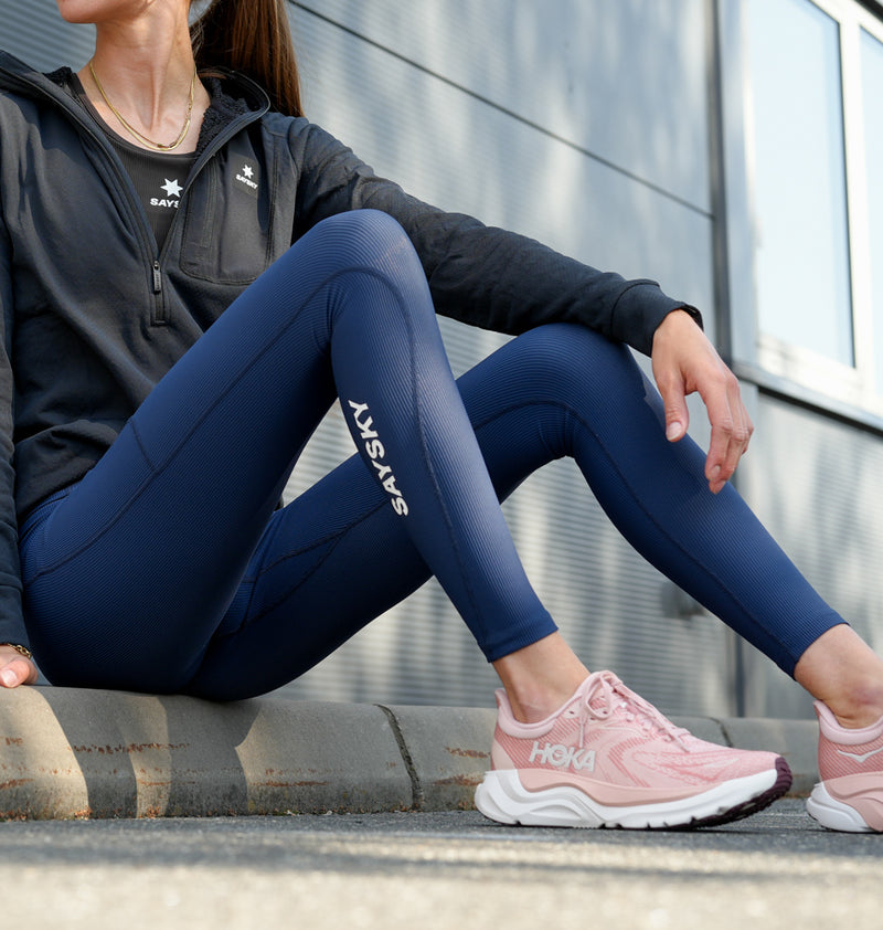 Saysky W Combat+ Rib Long Tights Blue
