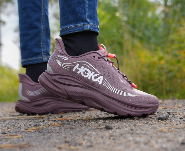 Hoka W CLIFTON 11 GTX WIDE Smoky Quartz / Deep Mauve