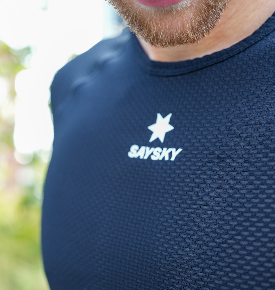 Saysky Mesh Base Layer Long Sleeve Black