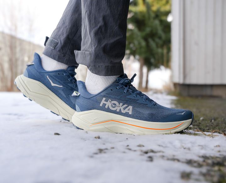 Hoka M CHALLENGER 8 WIDE Faded Navy / Pampas Grass
