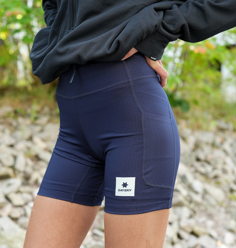 Saysky W Combat+ Short Tights 7" Blue