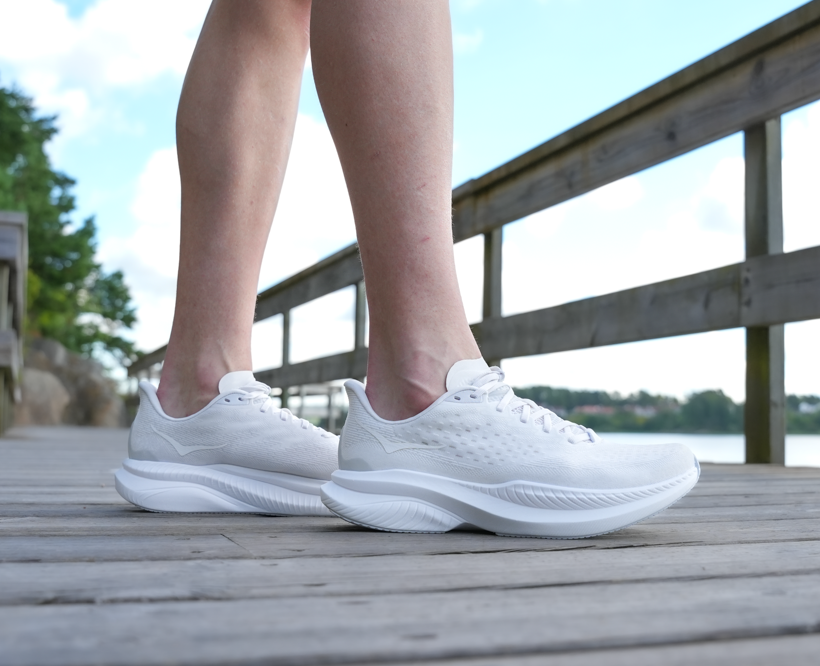 Hoka M MACH 6 LA White / White