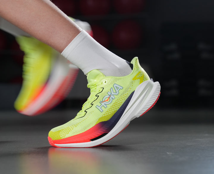 Hoka W MACH X 3 Neon Yuzu / Squid Ink