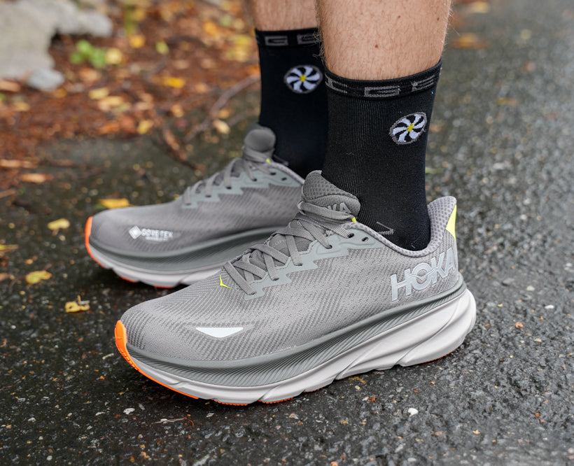 Hoka M CLIFTON 9 GTX Asphalt Grey / Gravel