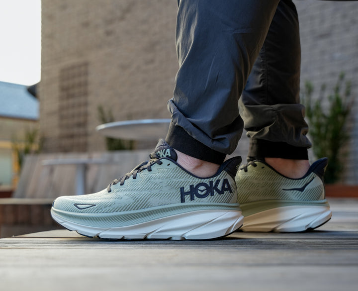 Hoka M CLIFTON 9 Sea Moss / Forest Lichen