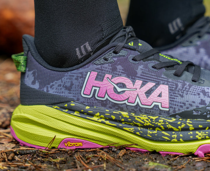 Hoka W SPEEDGOAT 6 Black / Neon Hoka Citrus