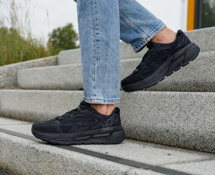 Hoka U CLIFTON L SUEDE Black / Black