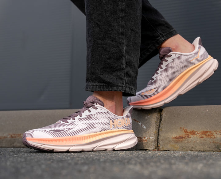 Hoka W CLIFTON 9 GTX Cosmic Pearl / Smoky Quartz