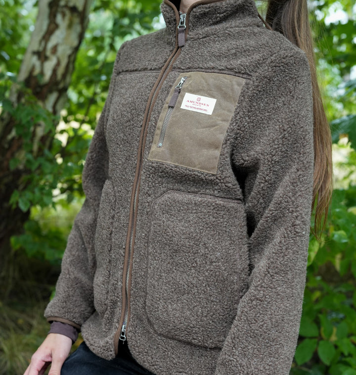 Amundsen Sports Heroes Wool Fleece Jacket Womens Cowboy