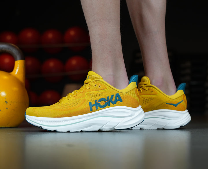 Hoka M CLIFTON 10 Yellow Gold / Tidal Wave