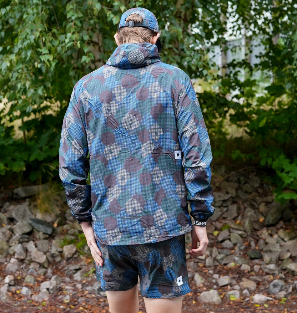Saysky Flower Pace Jacket Blue Aop