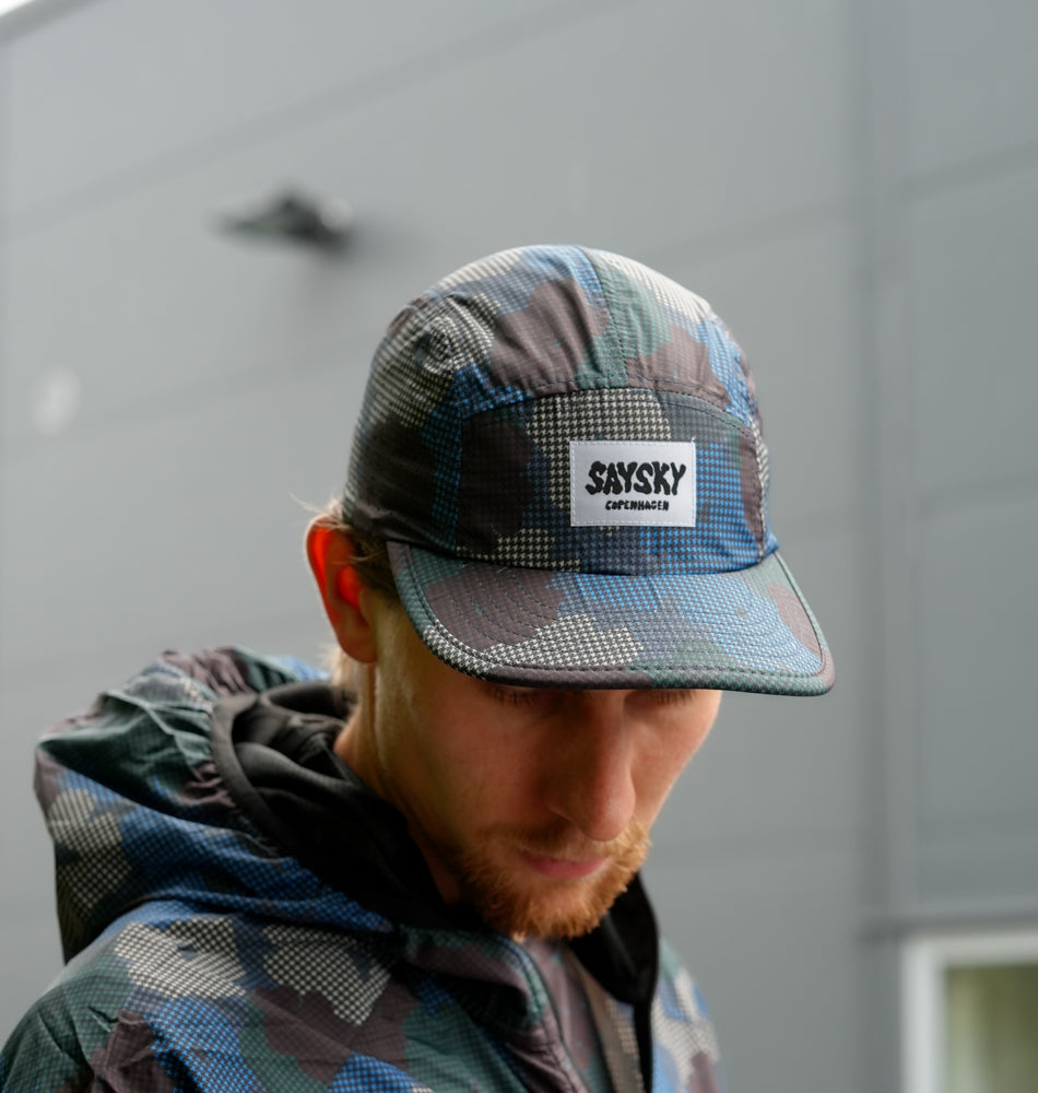 Saysky Flower Combat Cap Blue Aop