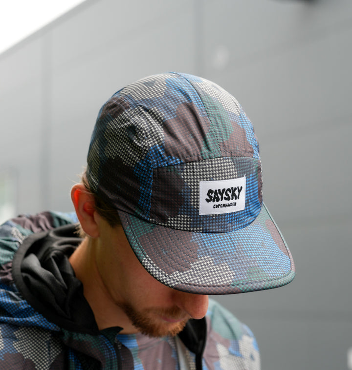 Saysky Flower Combat Cap Blue Aop
