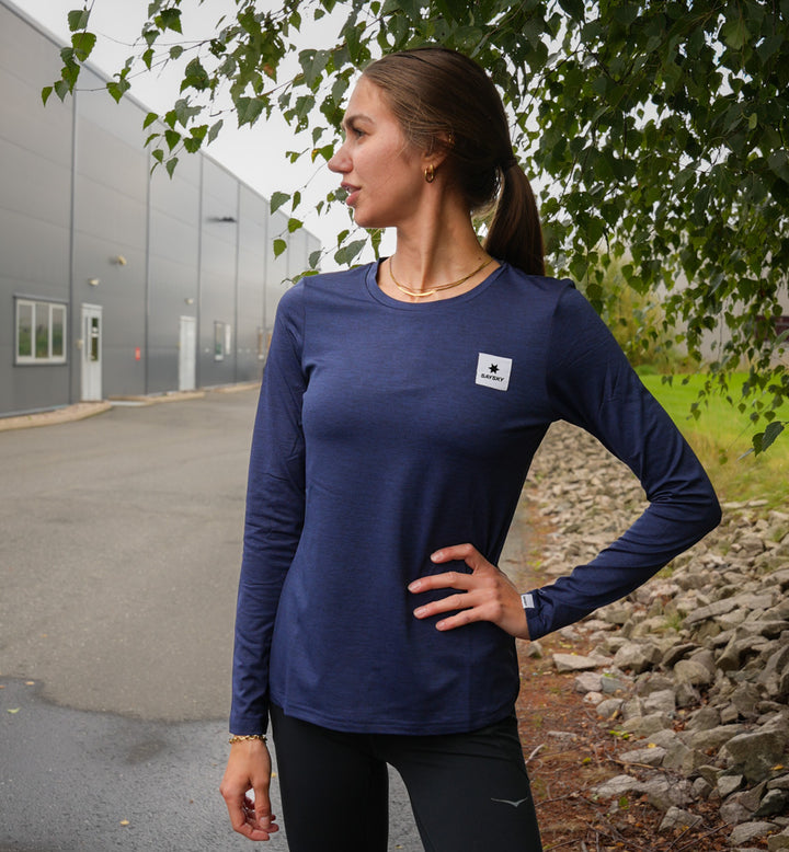 Saysky W Clean Pace Long Sleeve Blue
