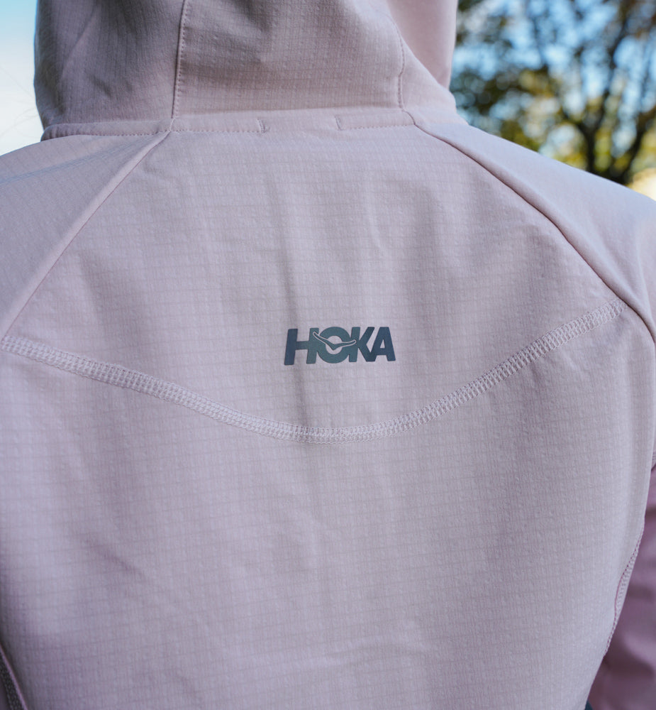Hoka W SKYGLOW HALF-ZIP Pink Opal