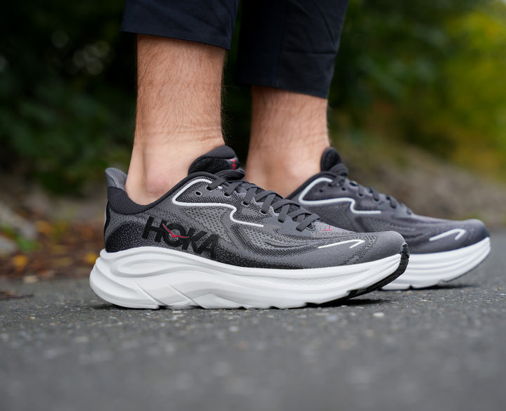 Hoka M CLIFTON 10 Carbon Black / Satellite Grey