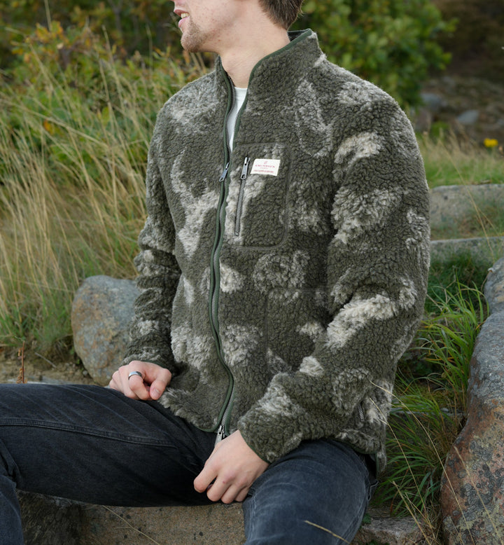 Amundsen Sports Huntsman Fleece Mens Olive/Pattern