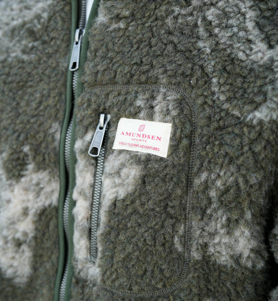 Amundsen Sports Huntsman Fleece Mens Olive/Pattern